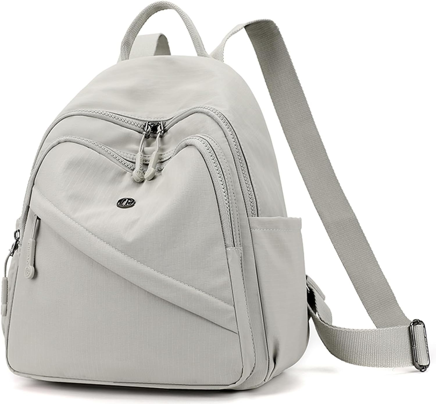 Women Grey Polyester Light Weight Small Waterproof Mini Backpack Mini Backpack for Women Light Weight Small Waterproof  main image 4