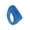 Blue, variant on 2. Stylish Polygon Design Rings Vibrant Resin Accessory Unisex Comfort Fit for Casual Formal Occasions