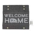 thumbnail image 5 of Camco 53196 LIBATC RV Wrap Around Step Rug for 18" Wide Steps - Gray White Welcome Home Print, 5 of 5