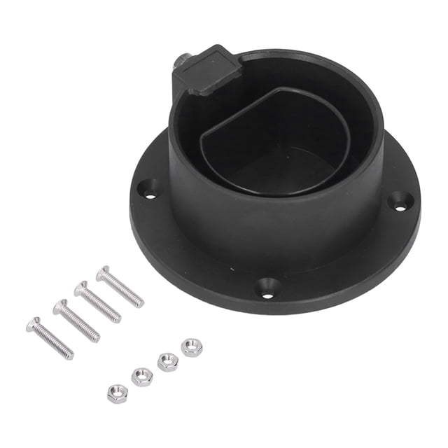 Funda para boquilla de cargador EV, soporte para cables tipo 2, gancho para montaje en pared, organizador de caja de pared
