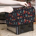 thumbnail image 7 of Lsque Paisley1 Print 4 Slice Toaster Cover , Kitchen Appliance Dustproof Protector , Toaster Protector Dustproof Kitchen Appliance Cover, 7 of 7