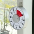 thumbnail image 3 of Round Kitchen Timer Reminder Kitchen Gadgets Cooking Clock with Magnetic Base, 3 of 8