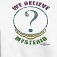 thumbnail image 2 of Men's Marvel Spider-Man: No Way Home We Believe Mysterio Distressed  Sweatshirt White Large, 2 of 4