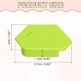 thumbnail image 2 of Guía de Costura Magnética para Máquina de Coser, Guía de Dobladillo Poligonal de 5.7cm con Escala, Medidor Magnético para Suministros y Accesorios de Costura Universales, Verde Brillante, 2 of 6