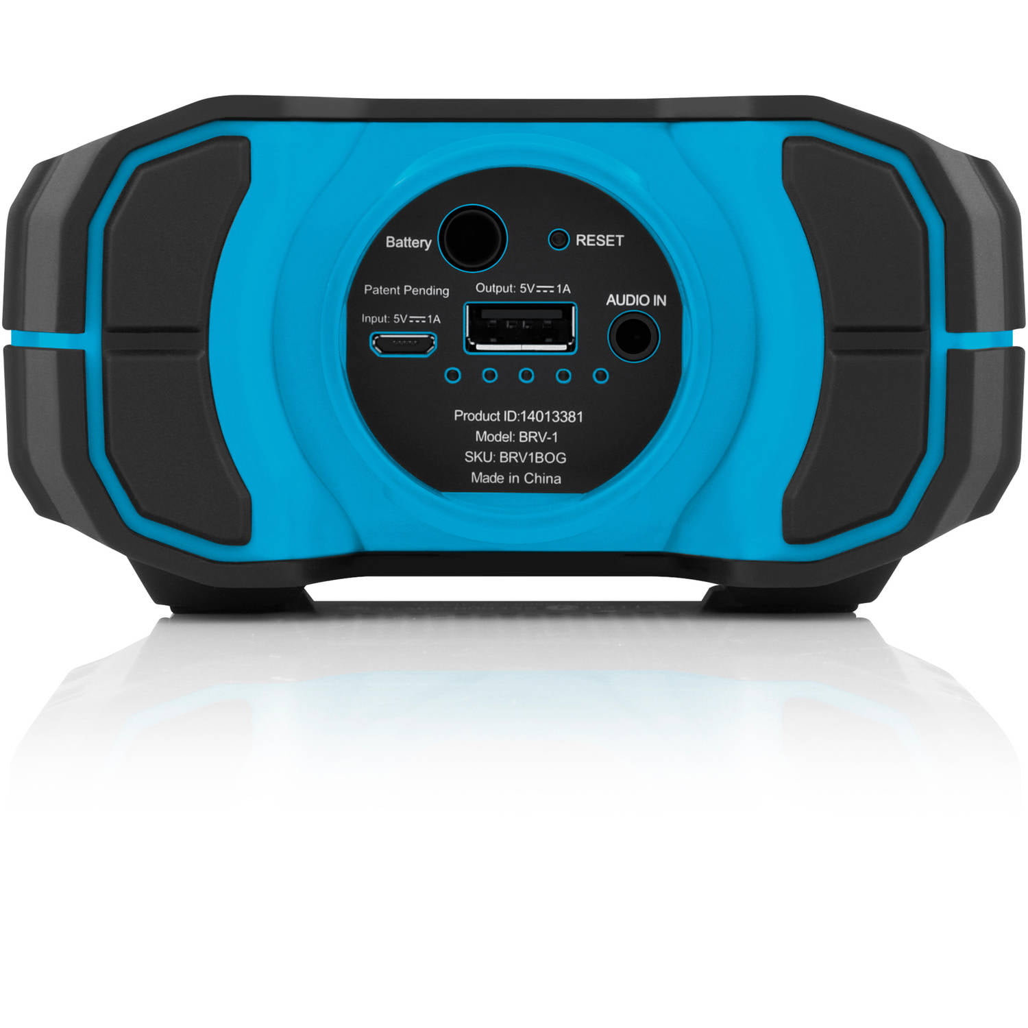 Braven Portable Bluetooth Speaker with Water Resistant, Black, BRV-1 