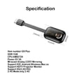 thumbnail image 3 of TV Stick 2.4G/5G Wireless WiFi Screen 4K Projector Projector Screen ,Wide Application, 3 of 4