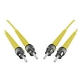 thumbnail image 2 of UNC Group - Network cable - ST single-mode (M) to ST single-mode (M) - 10 m - fiber optic - 9 / 125 micron - yellow, 2 of 3