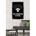 thumbnail image 2 of Wi-Fi - Struggle Wall Poster, 22.375" x 34", Framed, 2 of 6