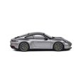 thumbnail image 5 of Porsche 911 (992) GT3 Touring GT Silver Metallic 1/43 Diecast Model Car by Solido, 5 of 8