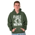 thumbnail image 5 of Fake News Legend Bigfoot Sasquatch Hoodie Sweatshirt Women Men Brisco Brands X, 5 of 6