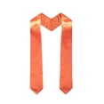 thumbnail image 1 of Kids Graduation Stole Sash 53'' Long (Orange One Size), 1 of 3