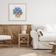 thumbnail image 3 of Stupell Industries Shabby Chic Blue Hydrangea Picnic Basket Birch Framed Print Under Glass, 16 x 16, by Petals Prints Design, 3 of 8