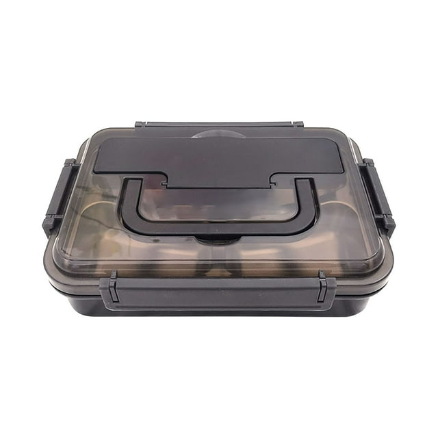 CEHVOM Portable Compartment Lunch Box Stainless Steel Student Insulation High School Student Large Office Worker With Lid Bento Lunch Box Clearance