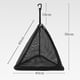 thumbnail image 4 of Red de almacenamiento colgante para camping, bolsa de malla de secado, red de almacenamiento triangular plegable para exteriores 40x40cm, 4 of 4
