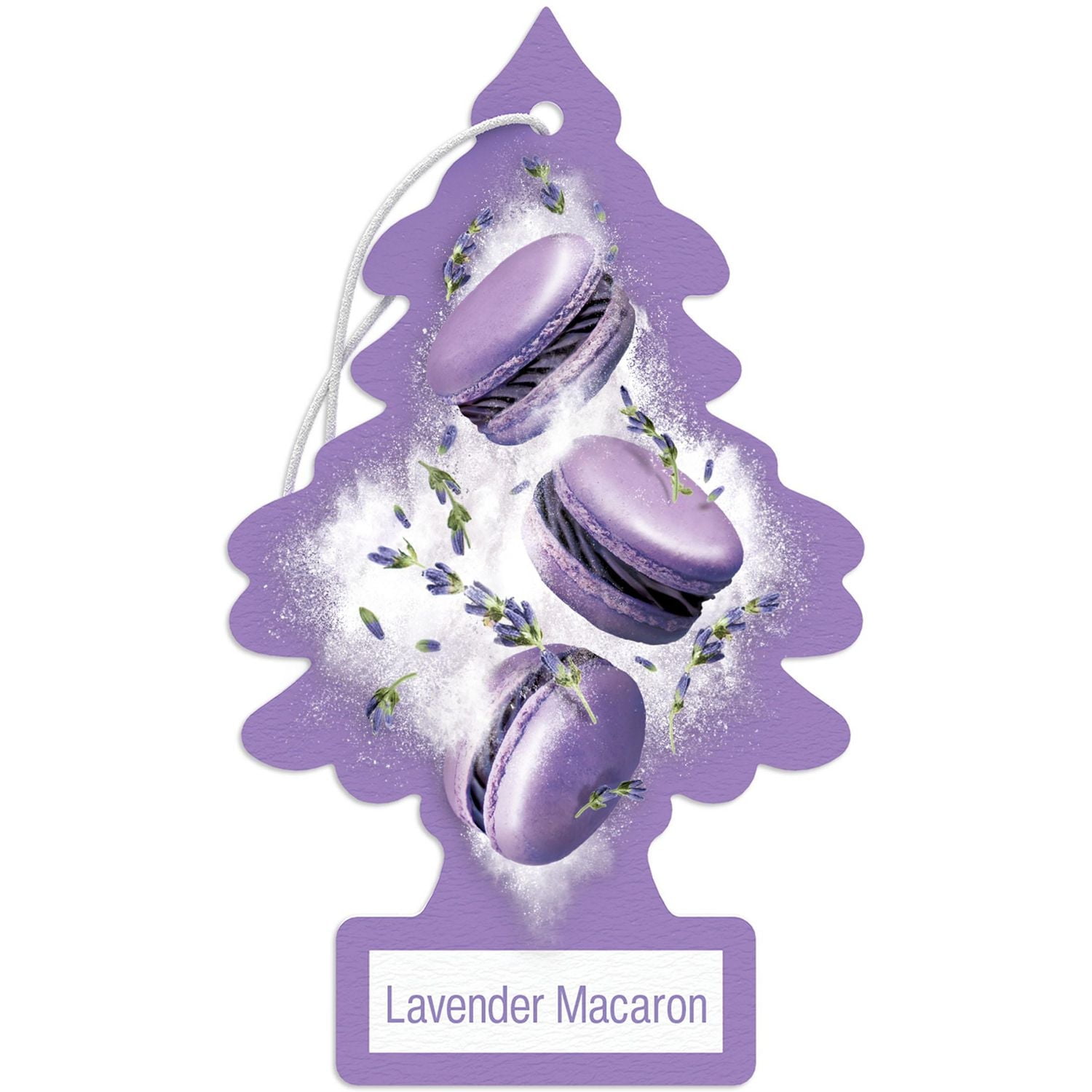 LITTLE TREES air freshener Lavender Macaron 3-Pack, LT Lavender Macaron 3-Pack