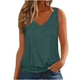 thumbnail image 2 of Augper Women's Solid Color Lazy Loose Casual Camisole Top, 2 of 5