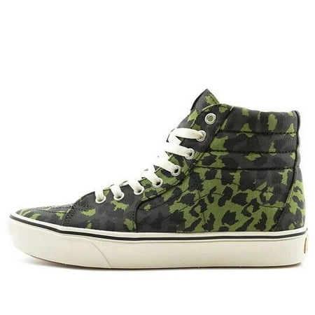

Vans Comfycush SK8 Hi Camo Leopard Cactus/Scarab Men s Skate Shoes Size 11