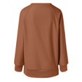 thumbnail image 5 of Bovemsi Womens Sweatshirts Women's Oversized Crewneck Long Sleeve Pullover Shirts Side Zipper 2025 Fall Clothes Winter Fashion Clothes, 5 of 7