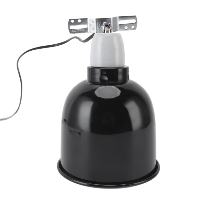 Reptile Light Shade 360 Degree Rotating Stainless Steel Lamp Fixture for Lizards Turtles Snakes,Providing Reptiles with a Warm and Comfortable Lighting Environment