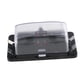 thumbnail image 1 of Caja de fusibles a prueba de salpicaduras con indicador LED de fusible fundido y cubierta protectora, bloque de 100 A, CC 12-32 V, 1 of 5