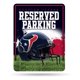 thumbnail image 1 of Rico Industries Nfl Football Houston Texans - Señal De Estacionamiento De Metal De Fibra De Carbono De 8.5 X 11 Pulgadas, Ideal Para Hombre, Cueva, Cama, Habitación, Oficina, Decoración Del Hogar, 1 of 5