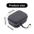 thumbnail image 5 of Lightweight Hard Travel Mouse Case for 3 Mouse Carrying Bag Pouches Case with Hand Straps, 5 of 8