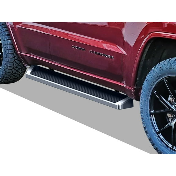 APS iBoard Style Running Boards Style Compatible with Jeep Grand Cherokee 2011-2021 (Exclude Diesel Will Not Fit with OE Skirt Cladding) (Nerf Bars Side Steps Side Bars)