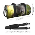 thumbnail image 2 of Balery Daisy Koala Bolsa de Gimnasio para Mujeres y Hombres, Bolsa de Viaje Impermeable, Bolsa de Fin de Semana con Compartimento para Zapatos y Bolsillo Húmedo, 2 of 6