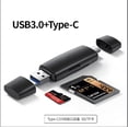 thumbnail image 1 of SD/Micro SD Card Reader, USB C Memory Card Reader OTG USB 3.0 SD Micro SD Card Adapter USB C Card Reader Aluminum for SD/MMC/Micro SD/TF/SDXC/SDHC/Micro SDHC/Micro SDXC, 1 of 3