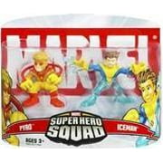 Marvel Super Hero Squad Series 5 Pyro & Iceman Action Figure 2-Pack