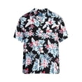 thumbnail image 5 of George Men's Relaxed Fit Printed Camp Shirt with Short Sleeves, Sizes S-3XLT, 5 of 5