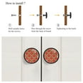 thumbnail image 4 of 4 Pcs Watermelon Knobs for Kitchen Cabinet Cupboard Dresser Bookcase Drawer Pulls Handles Round Home Decor, 4 of 5