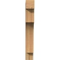 thumbnail image 2 of Ekena Millwork 6"W x 32"D x 44"H Westlake Block Rough Sawn Bracket, Western Red Cedar, 2 of 25