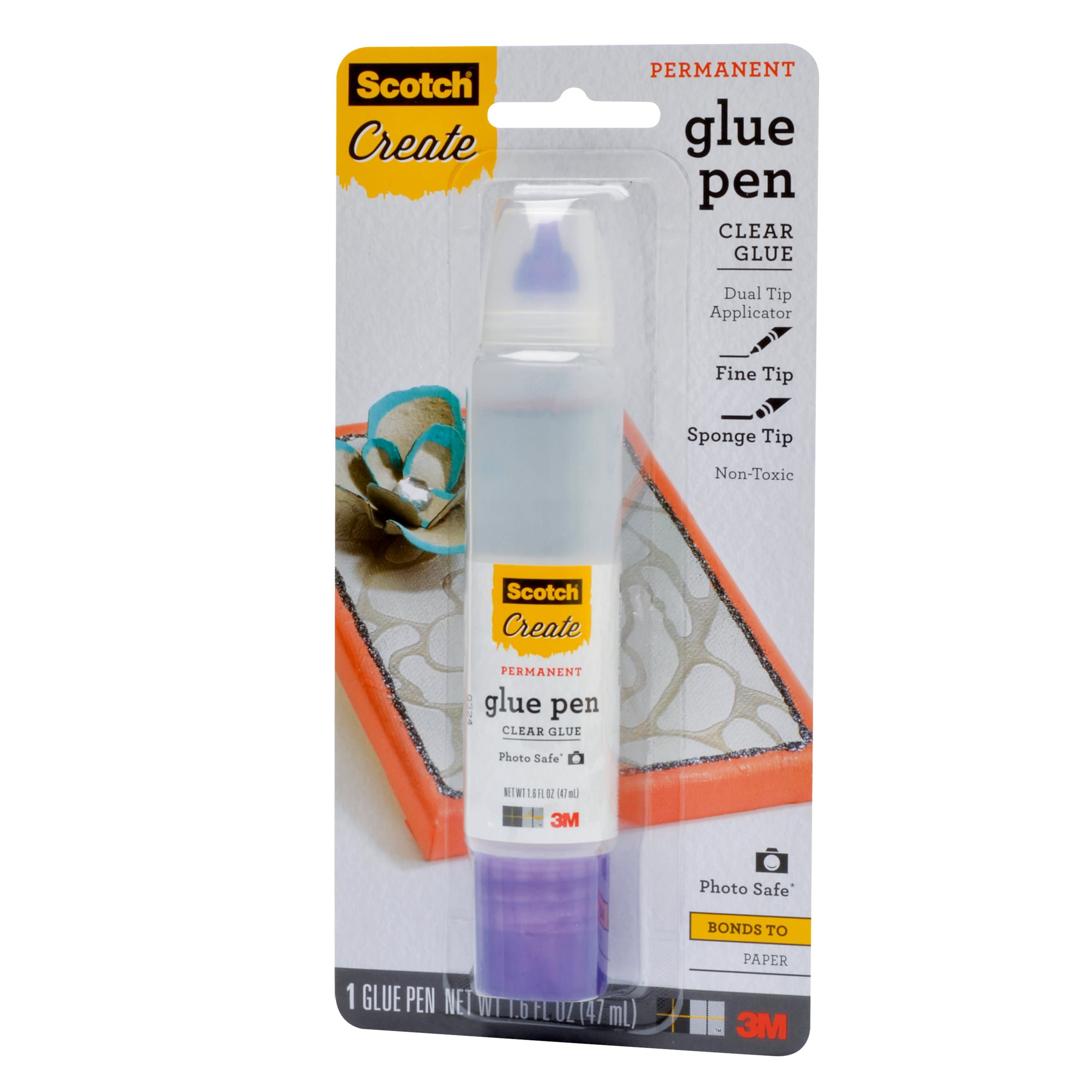 Glue tube, Dovecraft glue tube, paper glue, scrapbooking glue, 1 piece
