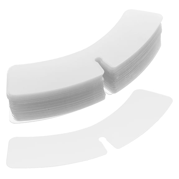 Worgeous 200pcs Transparent Collar Stays Plastic Collar Collar Support Accessories Collar Bones Collar Stabilizers for Men Dress Shirts