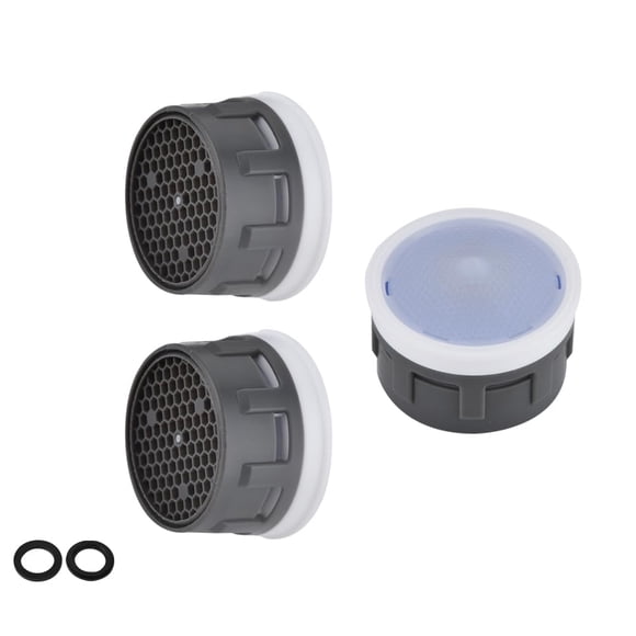 Aireador de grifo JQK, restrictor de caudal de 1.0 GPM, paquete de 3