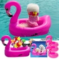 thumbnail image 1 of Flotador de piscina para perros KUCDBUN divertido inflable 6 en 1 para perros pequeños, 1 of 8