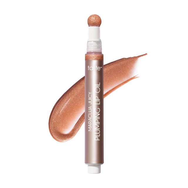 Aceite labial para tarta de maracuyá, jugosa, rellenadora y brillante, azúcar moreno