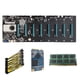 thumbnail image 4 of Btc-S37 Placa Base Para Minería Sin Elevador 8 Gpu Bitcoin Crypto Etherum Mining Set Con 8Gb Ddr3 1600Mhz Ram 1037U 128Gb Msata Ssd Cable De Alimentación sonducket EL012794-00, 4 of 6