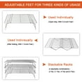 Cooling Racks Stainless Steel Silver 15