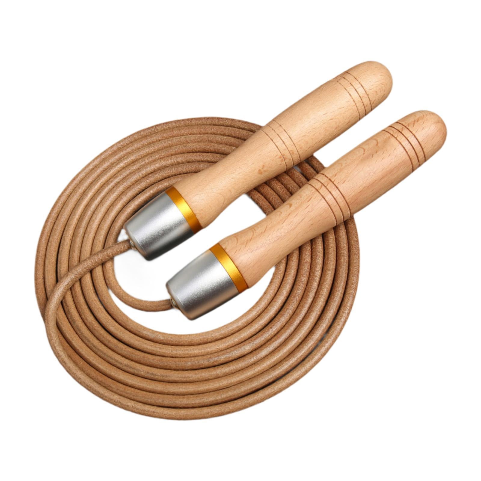 DimyFew Jump Rope 118inch Comfortable Gripping Non Slip Handle Skipping Rope for Fitness Gold