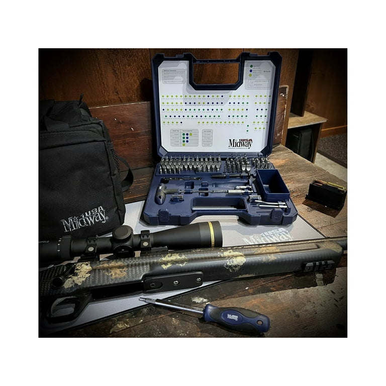 きわち　SMITH  ART-HM50SSL MidwayUSA 123 Piece Gunsmithing Screwdriver Set with