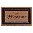 thumbnail image 4 of Home & More Border Welcome Coir Outdoor Doormat, 4 of 7