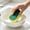 Green, variant on Kitchen Cleaning Sponges for Dishes Pots and Pans - Non Scratch Scrub Sponge Pads for Home Use - Compact Scouring Sponges for Ceramic Metal Plastic Tableware