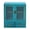 Blue+Acrylic, Wood, variant on Shangmakel 3 Tier Tabletop Storage Cabinet,Wooden Apothecary Cabinets with 2 Acrylic Doors,Desktop Display Cupboard