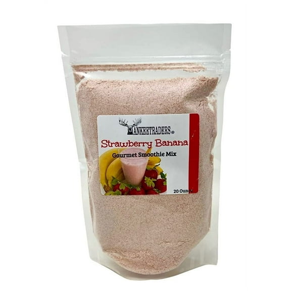 YANKEETRADERS Strawberry Banana Smoothie Mix, 20 oz.