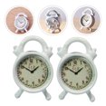 thumbnail image 4 of Shisuyan Mini Horloge Simulation Blanche Lot de 2 0.6x0.4x0.4In, 4 of 8