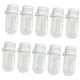 thumbnail image 4 of Botella de aceites esenciales,Frasco cuentagotas pequeño de 2 ml,envase recargable,Frasco pequeño de muestra cosmética con doble tapa,Frasco portátil para aceites esenciales,a prueba de, 4 of 8