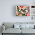 thumbnail image 3 of Canvas Wall Art - Sandra Iafrate 'Faith Flowers' Wall Art for Living Room, Bedroom, or Office Décor by Trademark Fine Art - 32 x 24 Inches, 3 of 4