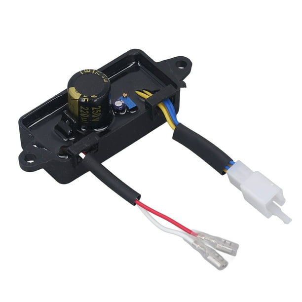 Regulador De Voltaje Automático AVR, Regulador De Voltaje De Generador Duradero Monofásico Trifásico Operación Simple Para Generador De Gasolina
